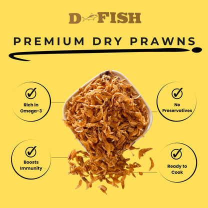 D Fish – Loitta Shutki (Bombay Duck) & Dry Prawns Combo