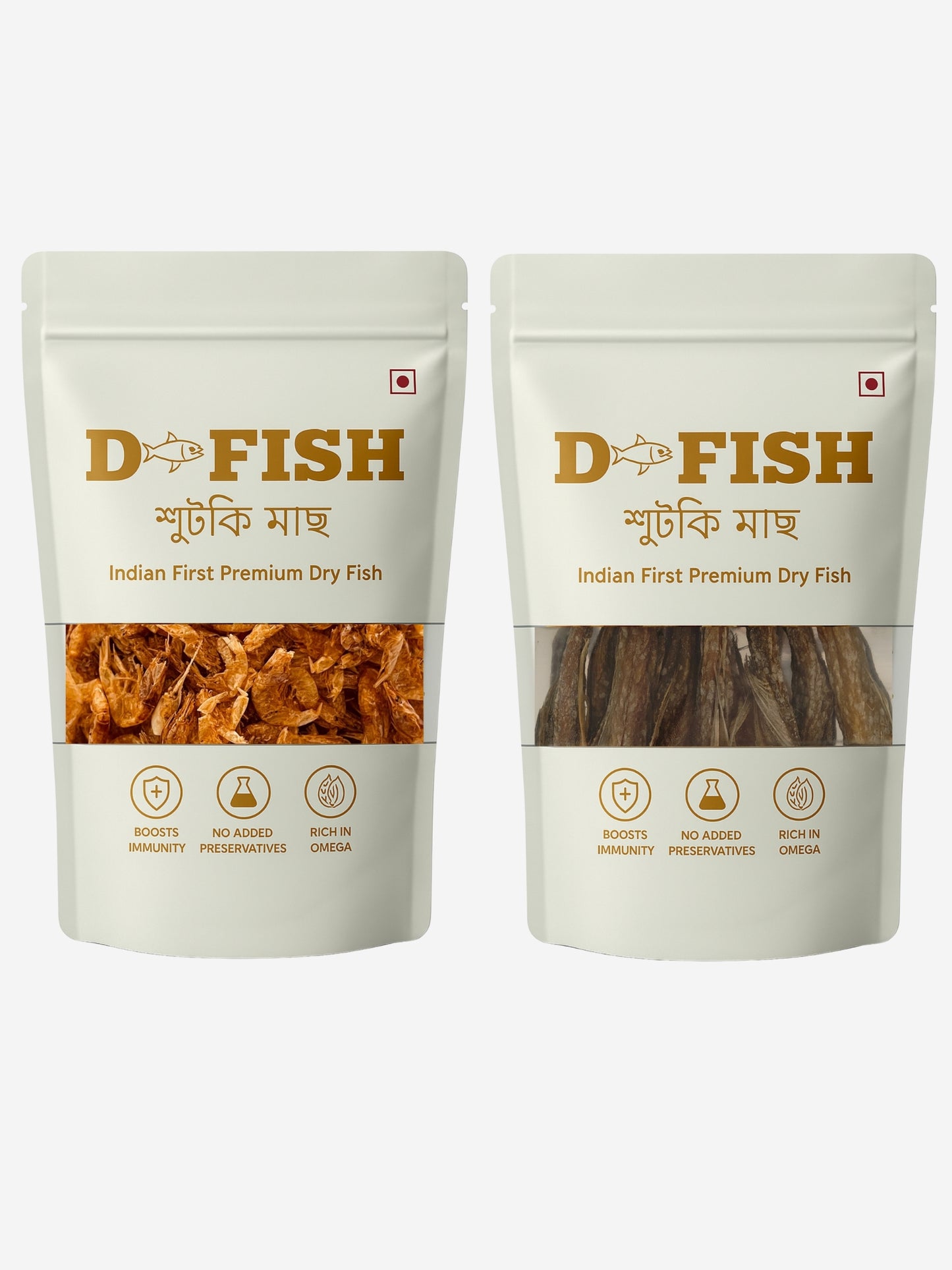 D Fish – Loitta Shutki (Bombay Duck) & Dry Prawns Combo