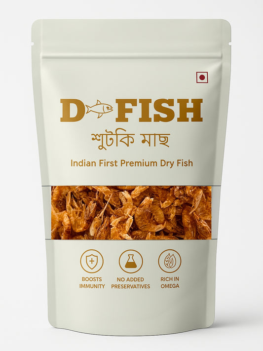 D Fish – Premium Dry Prawns (Suka Javla \ Sookha Jheenga\ Chingri shutki)